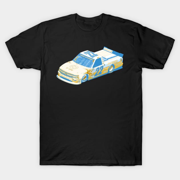 NASCAR CHROME GOLD T-Shirt by CharlieCreator